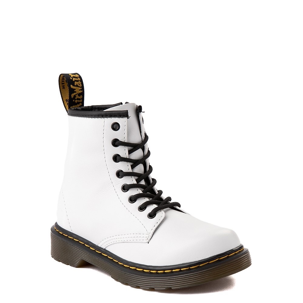 Dr. Martens White Toddler Boots